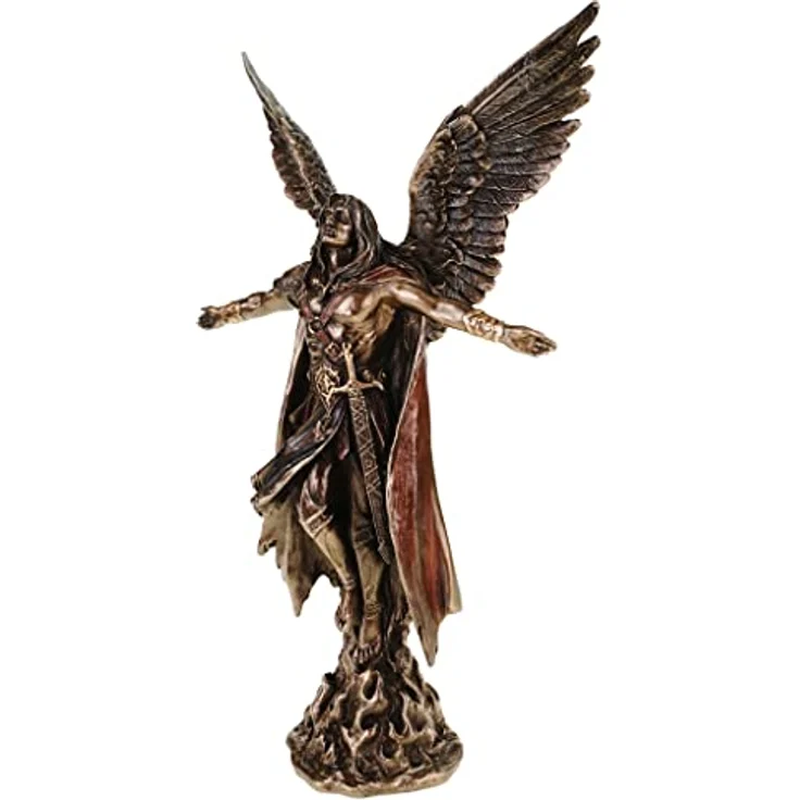 Erzengel Uriel Skulptur Figur Engel – Bild 3
