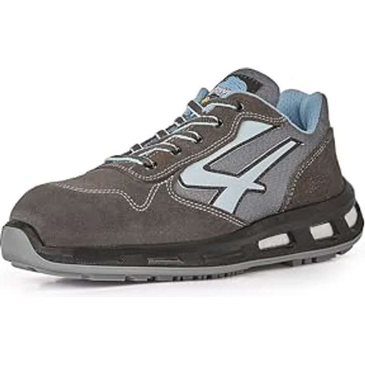 U-Power Lolly Esd S1P Src Sicherheitsschuh, Halbschuh aus Veloursleder mit rutschhemmender Sohle und durchtrittsicherer Zwischensohle – Bild 1