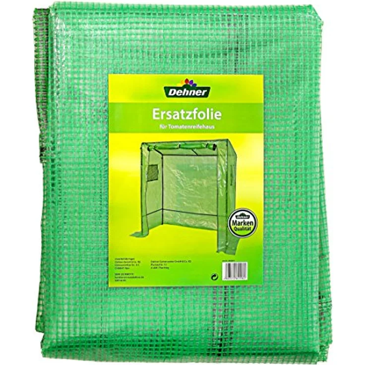 Dehner Ersatzfolie für Tomaten-Reifehaus, ca. 190 x 170 x 80 cm, PE-Folie, grün