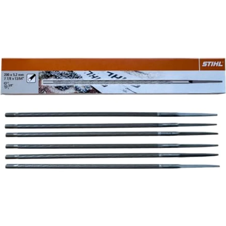 STIHL Sägeketten-Rundfeile 5,2mm für Ketten 3/8", Original ohne Feilengriff – Bild 1