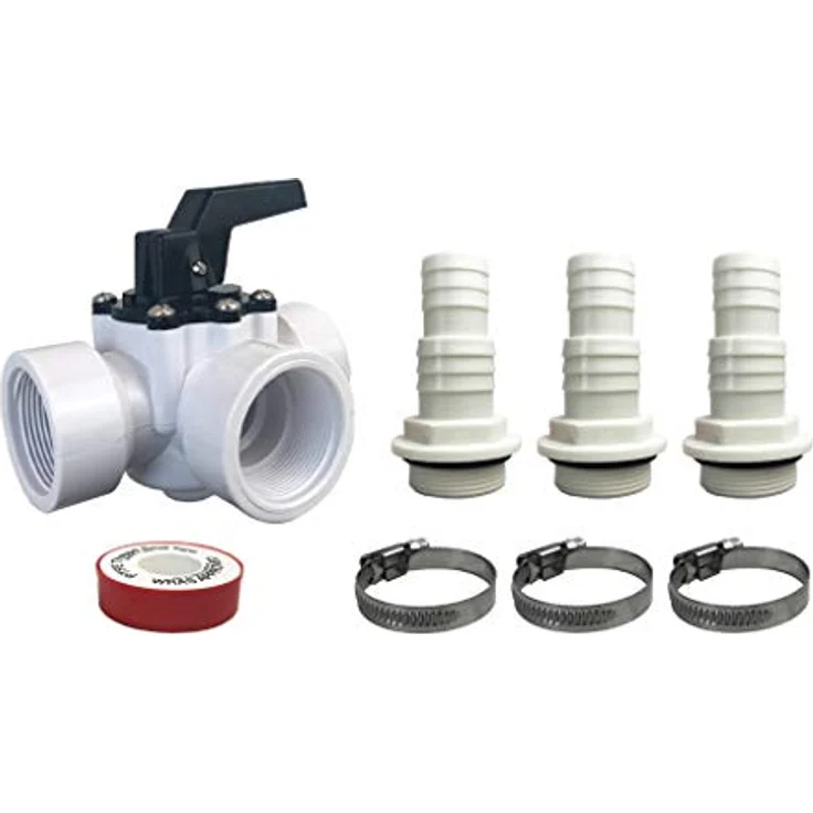 well2wellness Pool Bypass Set 8 Teilig – Bild 2