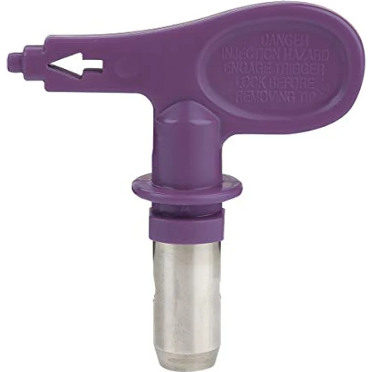 WAGNER Airless Trade Tip 3 Fine Finish Düse 408, langlebige Düse mit optimaler Zerstäubung im Niedrigdruckbereich, lila gekennzeichnet – Bild 1