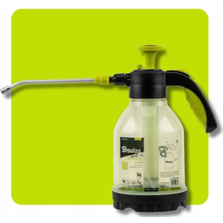 Bradas Garden Care AQUA SPRAY CL, 1,5L Drucksprüher mit einstellbarem Sprühkopf, ergonomischem Griff und Füllstandsanzeige, säurefest für Pflanzenpflege und Unkrautvernichtung – Bild 4