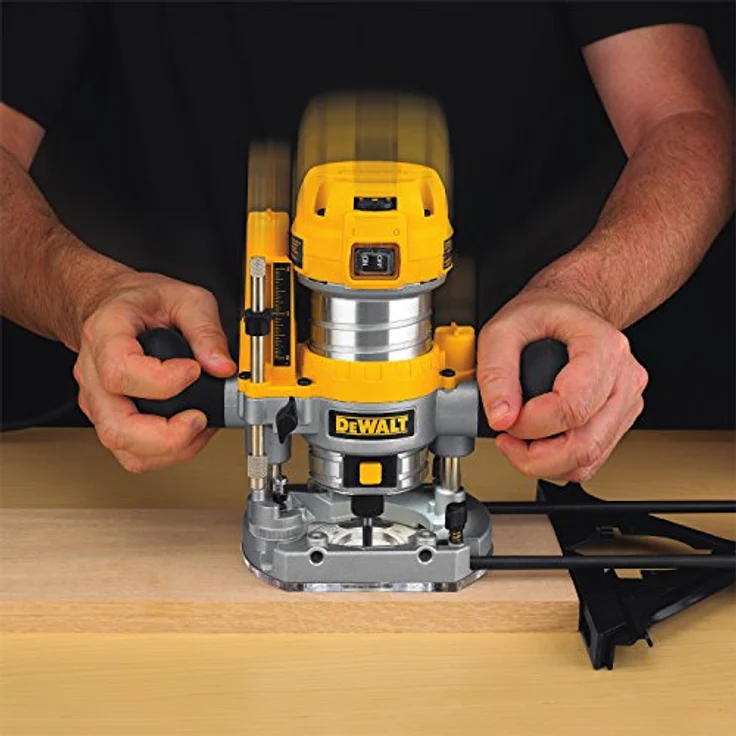 DeWalt Oberfräse D26204K, gelb/silber, Koffer, 900 Watt 27000 U/min 36 mm – Bild 6