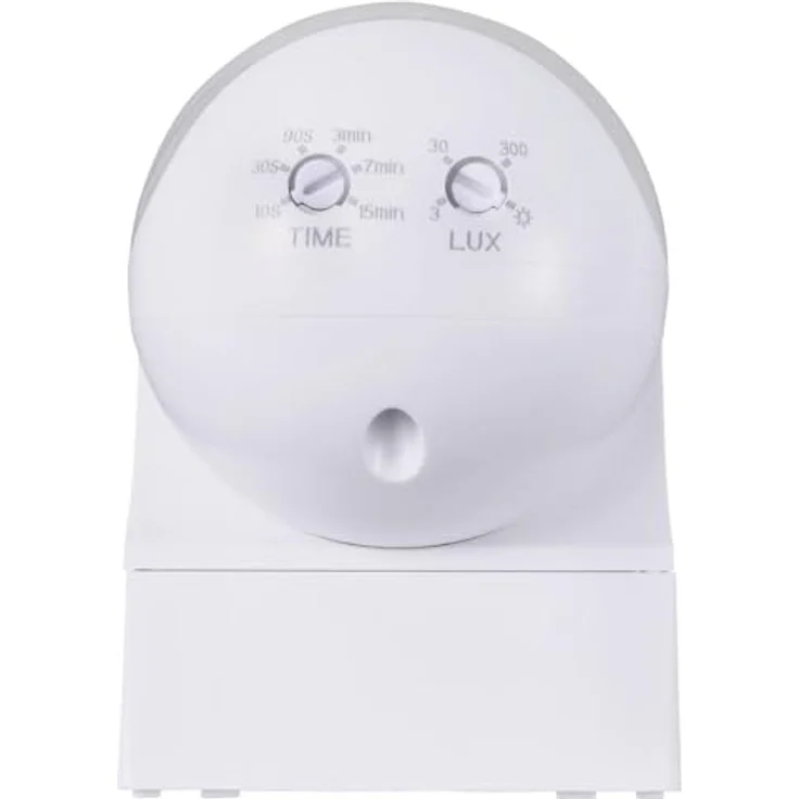 Sygonix SY-6118230 Bewegungsmelder 180 ° Relais Weiß IP44, wandhängend, Aufputz – Bild 4