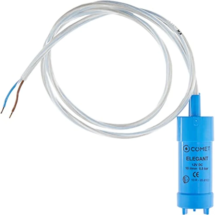 Comet 1300.01.00 Tauchpumpe Elegant 12 Volt 24 Watt 480 l/h Entwässerung max. Förderhöhe 5 m max. Förderdruck 0,5 bar Kabellänge 1 m – Bild 3