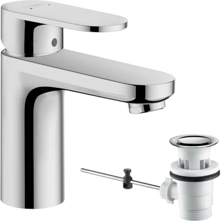 hansgrohe Vernis Blend Spültischarmatur, ComfortZone 100, normaler Strahl, EcoSmart, Keramikmischsystem – Bild 1
