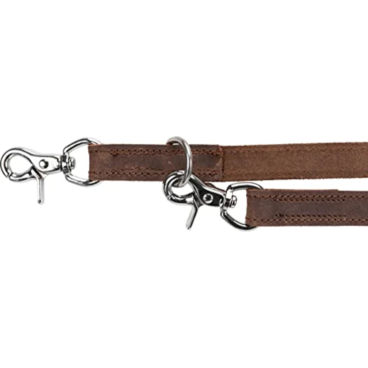 TRIXIE 19002 Rustic Fettleder-Verlängerungsleine, Maße: 2,00 m/20 mm – Bild 1