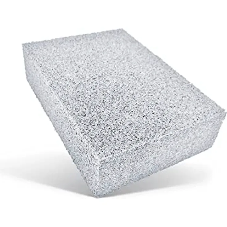MENZER Schleifschwämme, 125 x 115 x 5 mm, Normalkorund fein (K 180), 10er Pack für Handschleifer