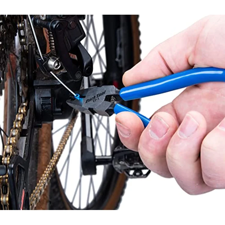 Park Tool EP-1 Endkappen-Crimpzange, kompakte Zange mit konischen Backen und zwei Crimppositionen für Fahrradkabel – Bild 5
