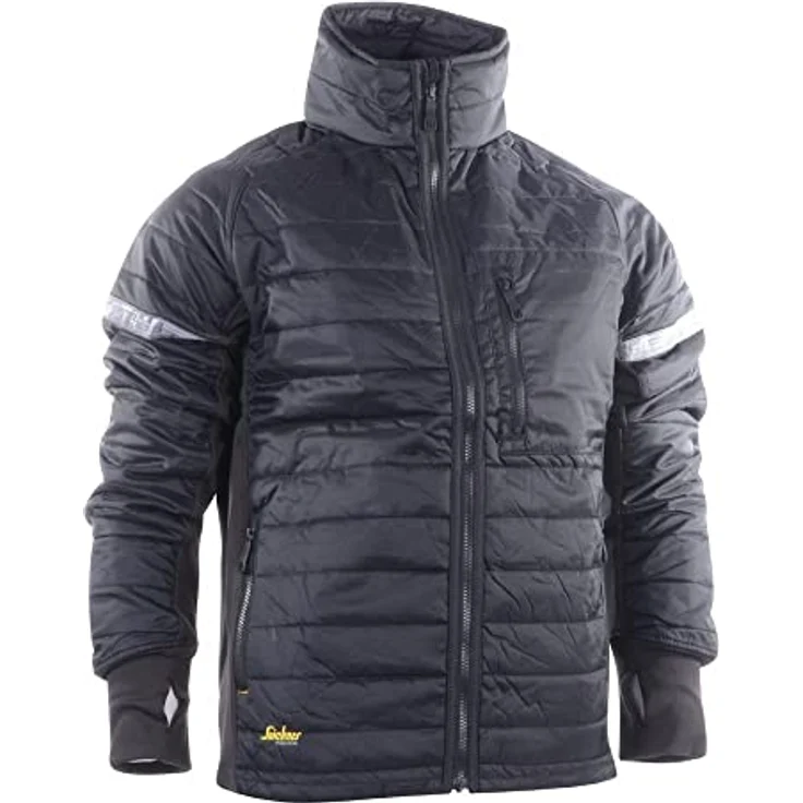 Snickers AllroundWork 37.5 quiltete Arbeitsjacke 8101, schwarz, Größe XL – Bild 3