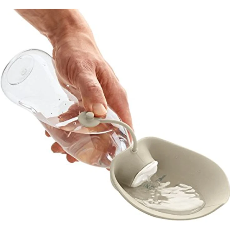 HUNTER Trinkflasche für den Außenbereich, Silikon, Beige, Einheitsgröße – Bild 2