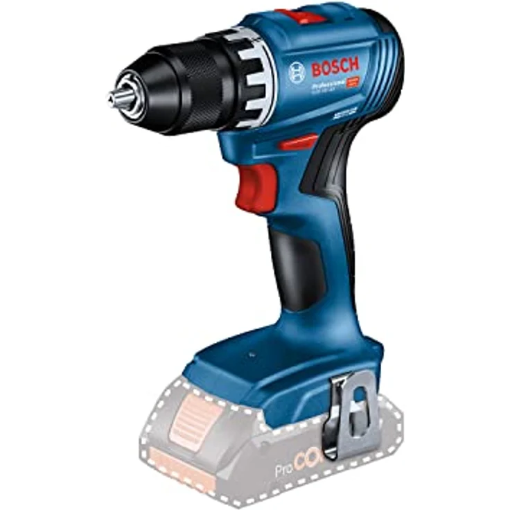 Bosch Professional GSR 18V-45 Akku Bohrschrauber 18 V 45 Nm ( 06019K3203 ) Brushless + 2x Akku 2,0 Ah + Ladegerät + L-Boxx – Bild 3