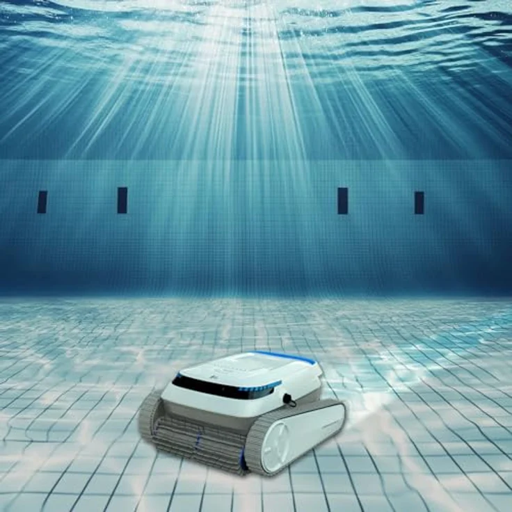 AGT PRR-120 Poolroboter, Akku-Poolreiniger für Boden & Wände, 120 Min. Laufzeit, 100 m², mit Selbstparkfunktion und 3 Reinigungs-Modi – Bild 5