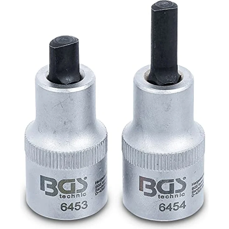 BGS technic Bohrer- und Bitset 6455, Chrom-Vanadium-Stahl, für VAG, BMW, Ford, Renault und japanische Fahrzeuge – Bild 1