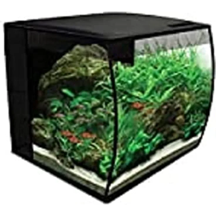 FLUVAL Aquarium Flex LED ohne Unterschrank für Aquarien schwarz 57 l, 1 Stück (1er Pack)