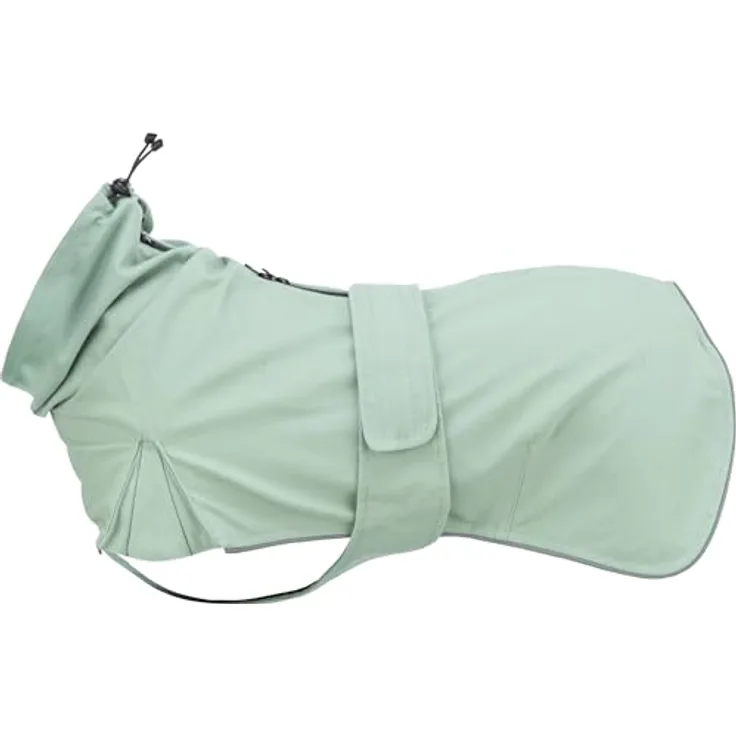 Trixie Regenmantel CityStyle Dublin, S, 36 cm, Salbei (Hundemantel)