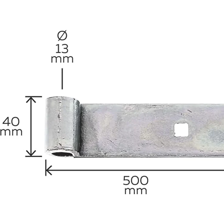 GAH-Alberts 313913 Ladenband in verschiedenen Ausführungen | galvanisch gelb verzinkt | Rolle Ø13 mm | Größe 500 x 40 mm – Bild 3