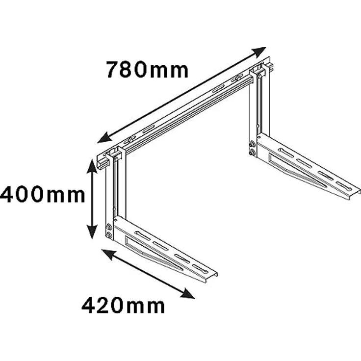 fischer 521761 Klimagerätebefestiger Klima Klik – Bild 5