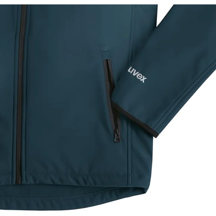 Uvex Sports, Softshelljacke uvex suXXeed craft, ergonomische Passform, sportliches Design, blau, nachtblau, XXL – Bild 3