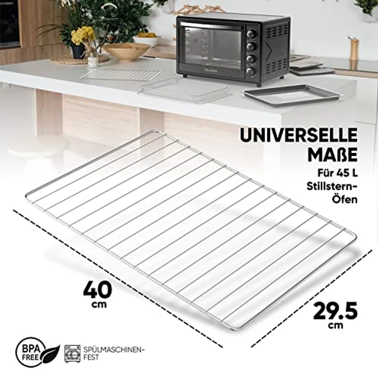Grillrost für Stillstern 45L Minibackofen (geeignet für: MB45-LED 2G, MB45-MX 2G & MB45-KP 2G) – Bild 3