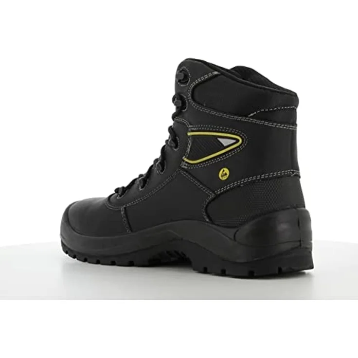SafetyJogger Basalt S3, Sicherheitsstiefel für harte Arbeitsbedingungen, wasserdicht, atmungsaktiv, schwarz – Bild 4