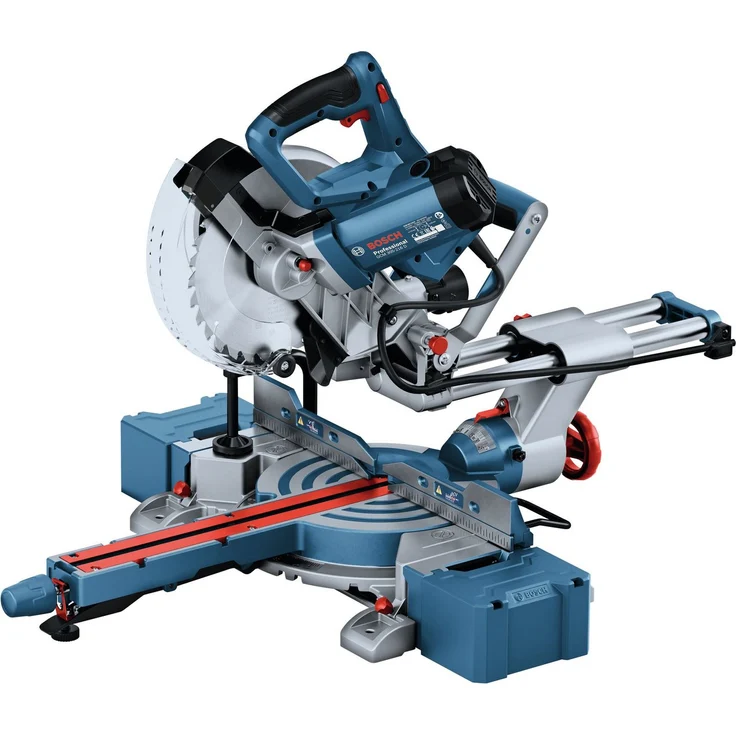 BOSCH Kapp- und Gehrungssäge GCM 305-216 D, Mobile Säge mit 1200 W Leistung, im Karton – Bild 1