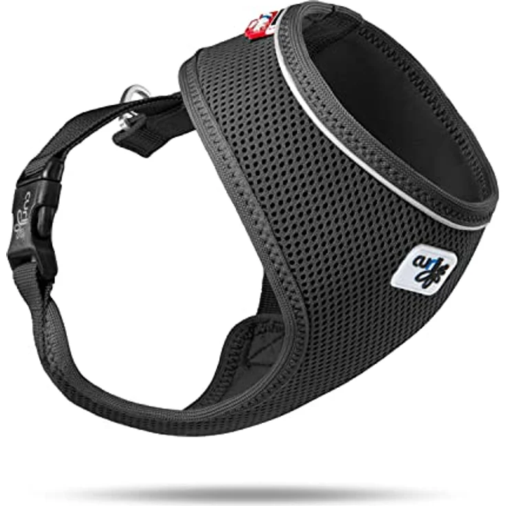 Curli Basic Geschirr Air-Mesh, Black, XS – Bild 1