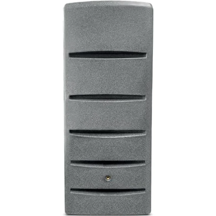 Prosperplast Regentonne Poseidon 260 Liter Granitgrau, UV- und witterungsbeständig, frostsicher, mit hochwertigem Messinggewinde – Bild 3