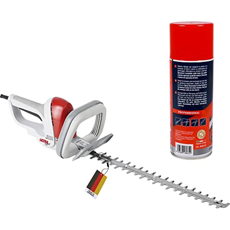 IKRA Elektro-Heckenschere FHS 1545, 450 W, 45 cm Schnittlänge, 18 mm Schnittstärke, ultraleicht mit 1,9 kg, inkl. Pflegespray – Bild 1