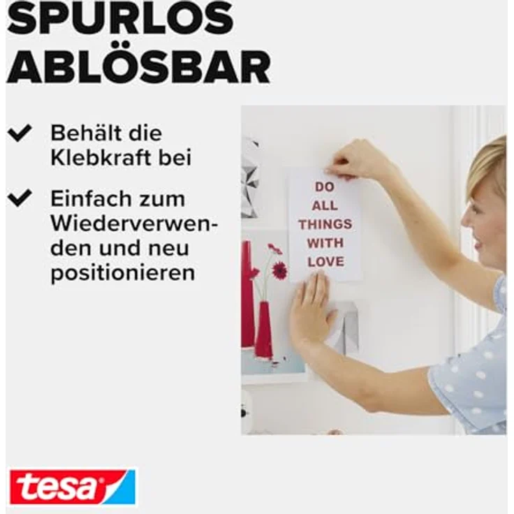 Tesa Tack Klebeknete, formbar, 80 Pads – Bild 6