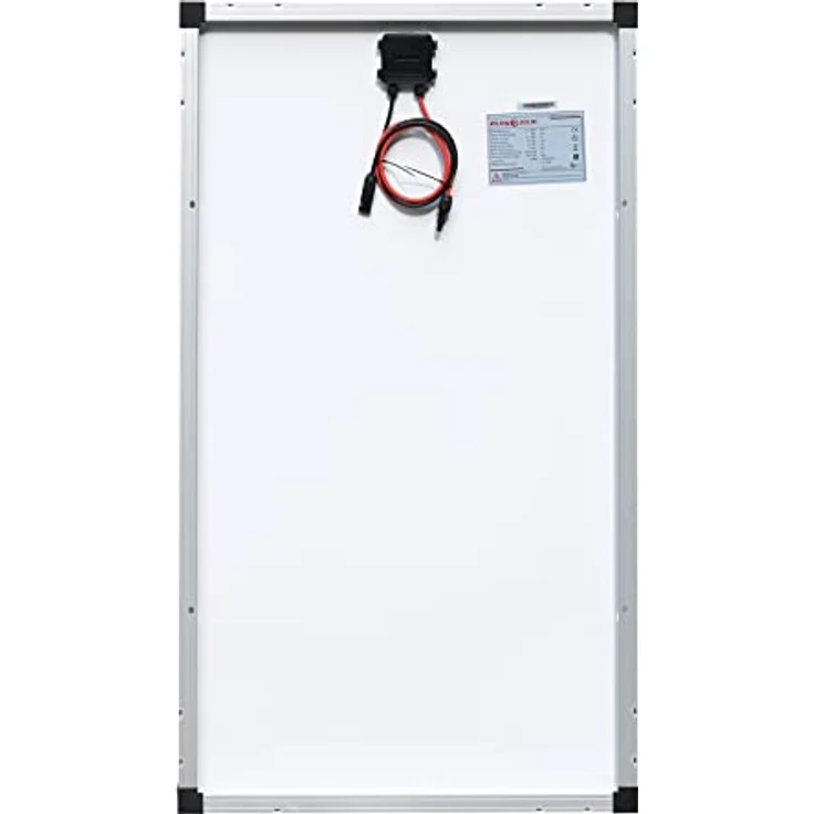 enjoy solar Monokristallines Solarmodul 140W 12V, PERC Technologie, ideal für Garten und Wohnmobile, TÜV zertifiziert, mit 90cm Solarkabel und MC4 Stecker – Bild 3