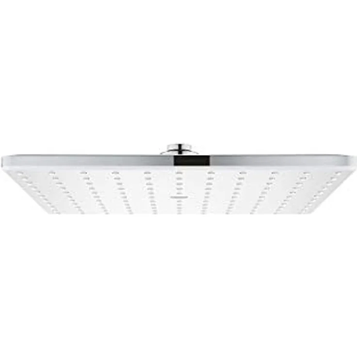 Grohe Rainshower Mono Cube 310 EcoJoy, Duschbrause mit PureRain Sprühtyp, 31x31 cm, moon white, 9 l/min Durchfluss – Bild 1