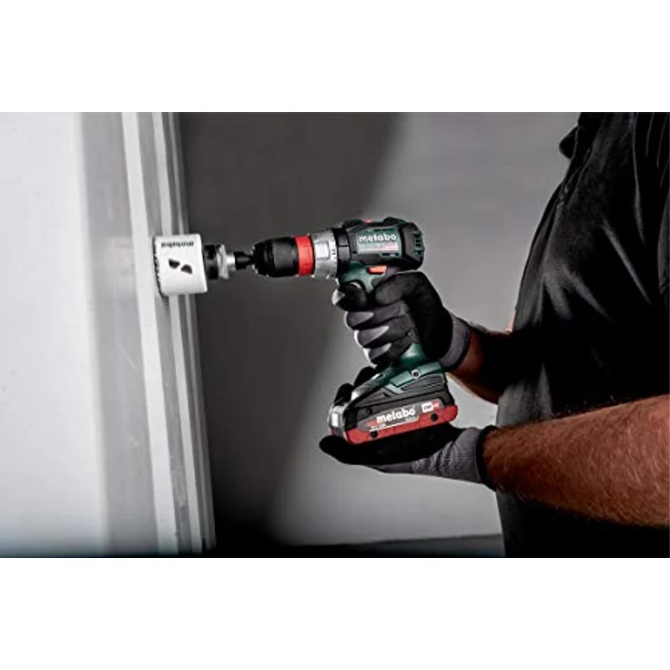 Metabo 602334800 Akkuschrauber BS 18 LT BL Q 18V, Bürstenlos mit Werkzeug-Schnellwechsel-Funktion - 2 CAS LiHD Akkupacks (18 V-4,0 Ah), Ladegerät und Transportkoffer – Bild 3