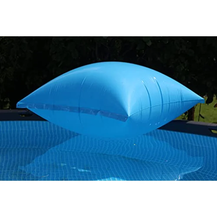 HC Garten & Freizeit Poolkissen Set 5 tlg., PVC Winterkissen mit Schraubventil und eingeschweißten Ösen – Bild 2
