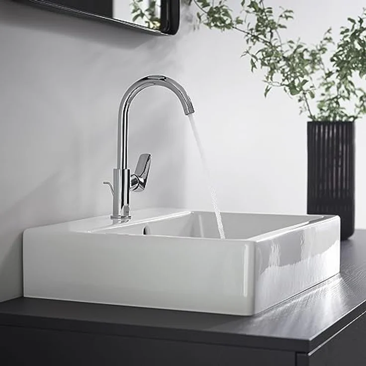 hansgrohe Logis 210 Spültischarmatur, Normalstrahl mit 154 mm Ausladung und 120° Schwenkbereich – Bild 9