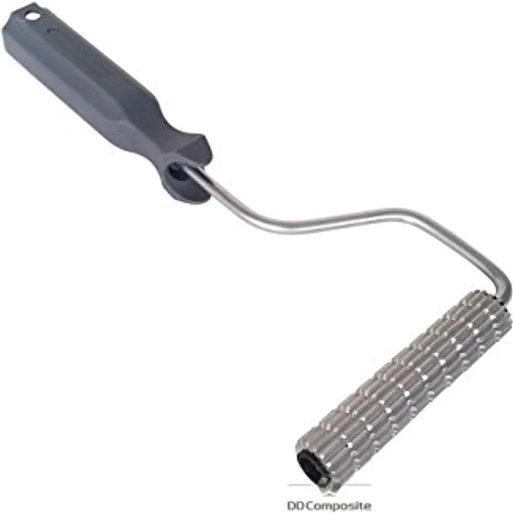 DD Composite Entlüftungsroller Langrillen V-Kerben 45x140mm, Aluminiumprofil für faserverstärkte Nasslaminate – Bild 6