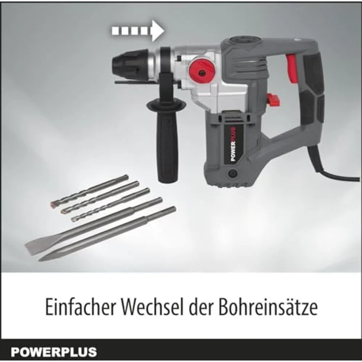 VARO Bohrhammer 900 Watt - SDS Bohrer Betonbohrer Bohrmaschine – Bild 8