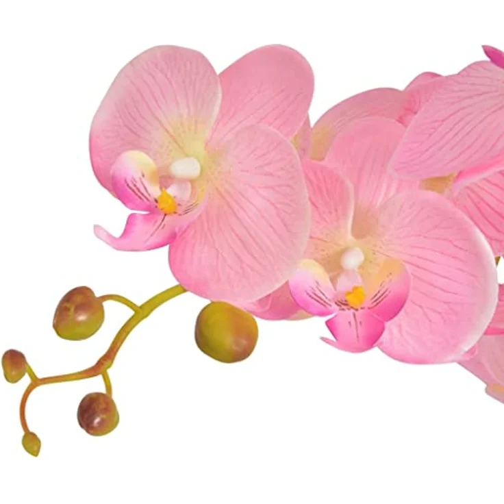 vidaXL Künstliche Orchidee mit Topf 75 cm Rosa – Bild 5