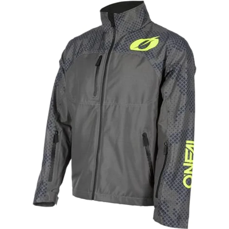 O'NEAL Shore V.22 Regenjacke, robustes Polyester-Gewebe, wasserdicht, Schwarz – Bild 3