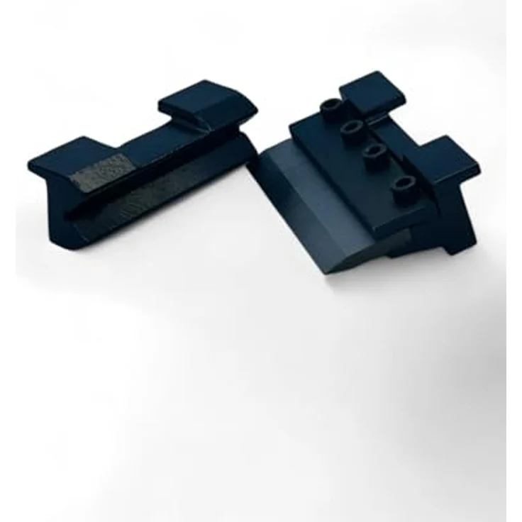 DeTec Biegebacke 100mm mit Magnet Schraubstockbacke Schonbacken Abkantbacken, geeignet für Blechbearbeitung bis zu 2 mm Dicke – Bild 3