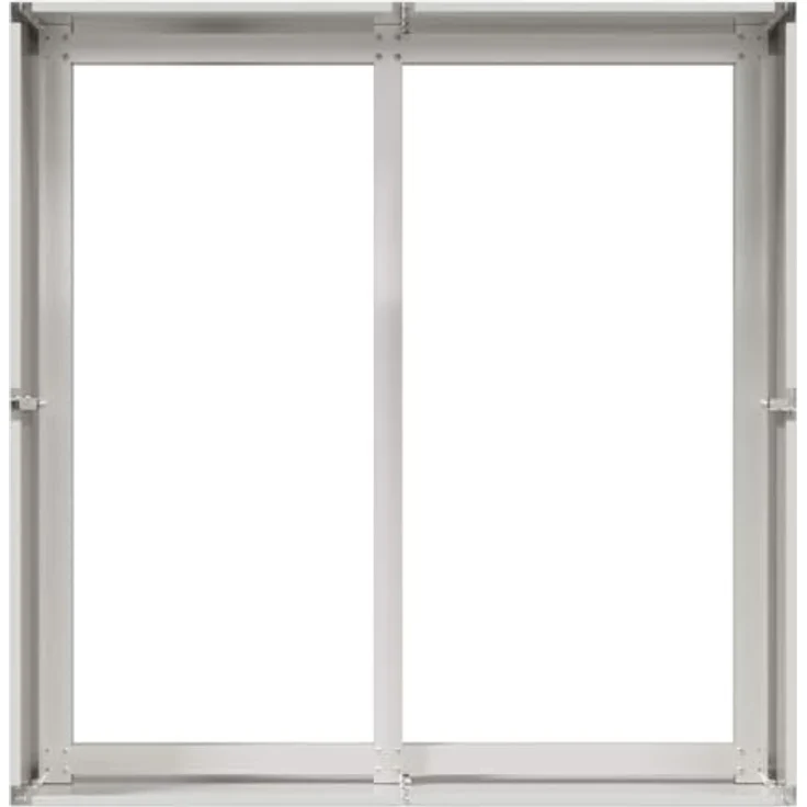 vidaXL Pflanzkübel 80x80x40 cm Edelstahl, Pflanzschale mit viel Platz- für Garten, Balkon und Terrasse, korrosions- und rostbeständig – Bild 5