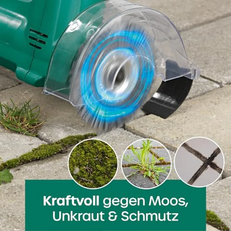 EASYmaxx Fugenreiniger elektrisch 140W in Grün – Bild 2