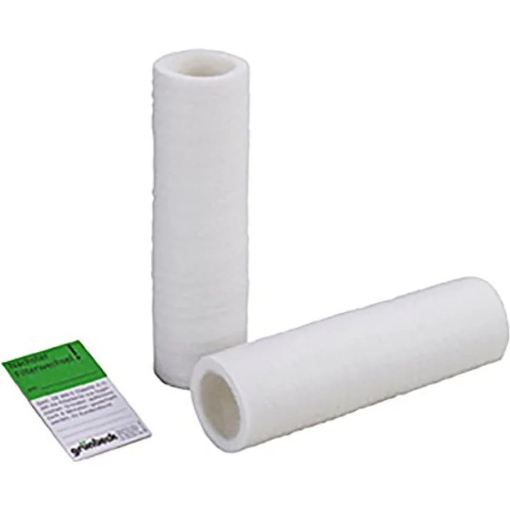 Grünbeck Geno Filterkerze 80 um Wasserfilter für Enthärtungsanlage 11/2"- 2" 2er Set, ohne Schutzglocke, 103 077