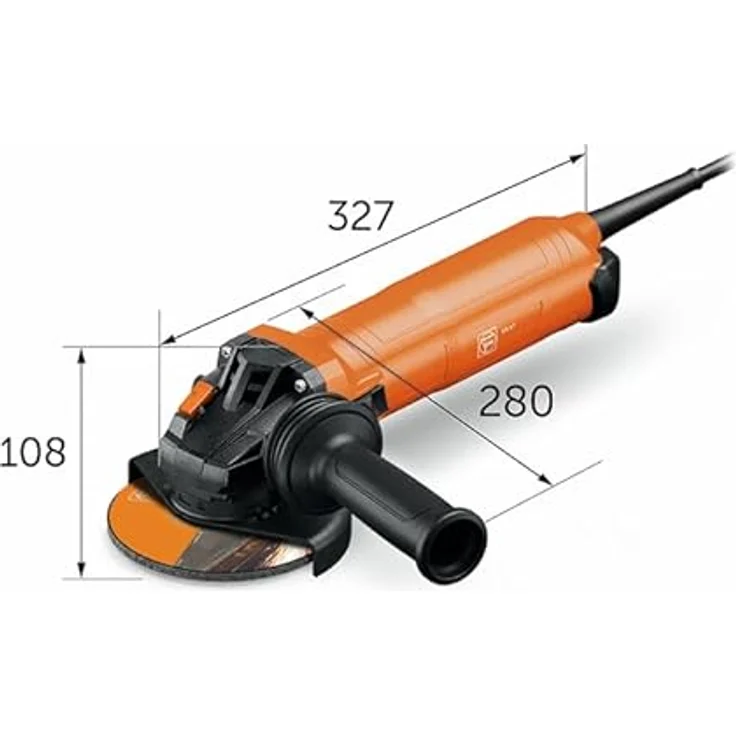 Fein Winkelschleifer CG17-125 125 mm 1700 W, Winkelschleifer in Blau – Bild 2