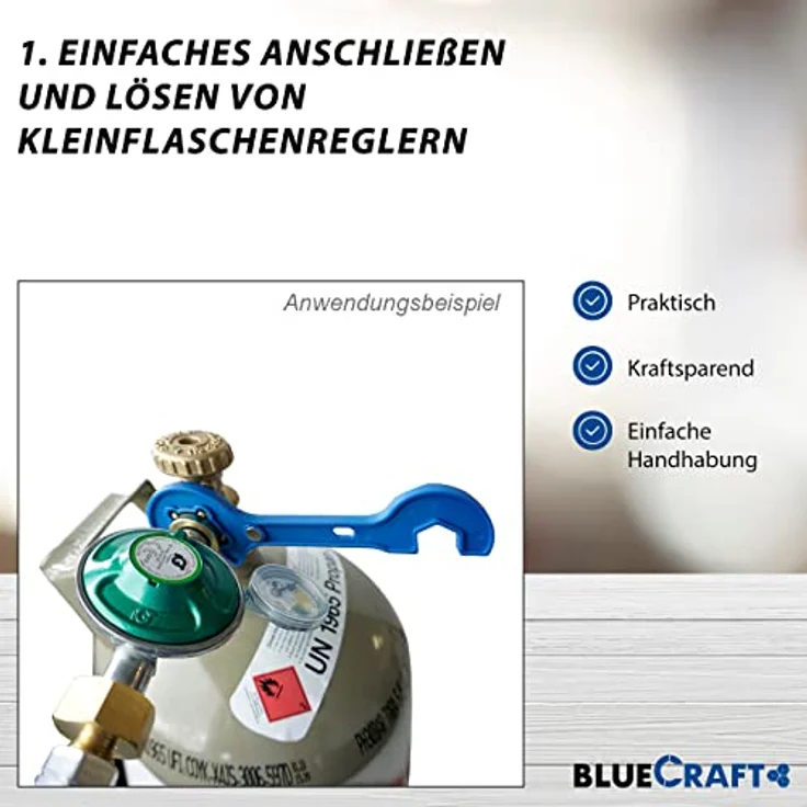 11 kg Gasflasche grau Propan ungefüllt  für Gasgrill, Heiz-Geräte, Abflammgeräte uvm. – Bild 8