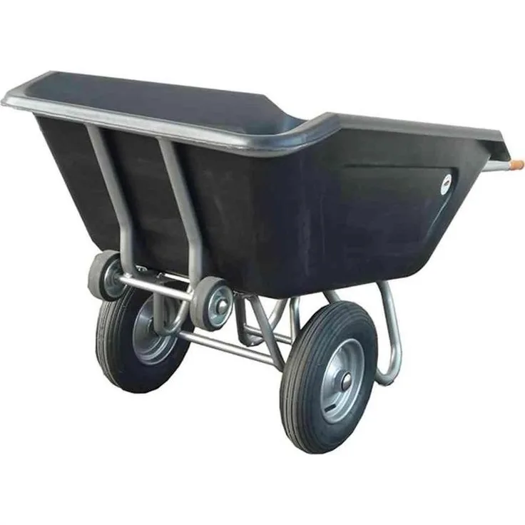 Mefro Superbully 360, Schubkarre mit robustem Metallgestell und hoher Tragkraft