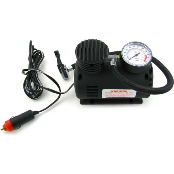 Geko G01115 Mini-Luftkompressor, tragbar und vielseitig, Farbe schwarz