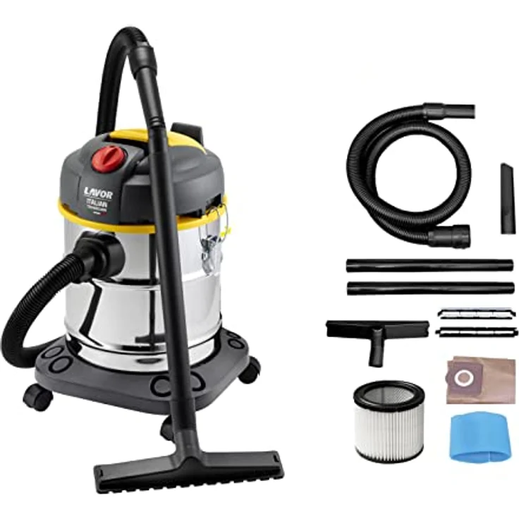 LAVOR Neues Modell 8.253.0023, Fest-und Flüssigkeitssauger, Edelstahl – Bild 1
