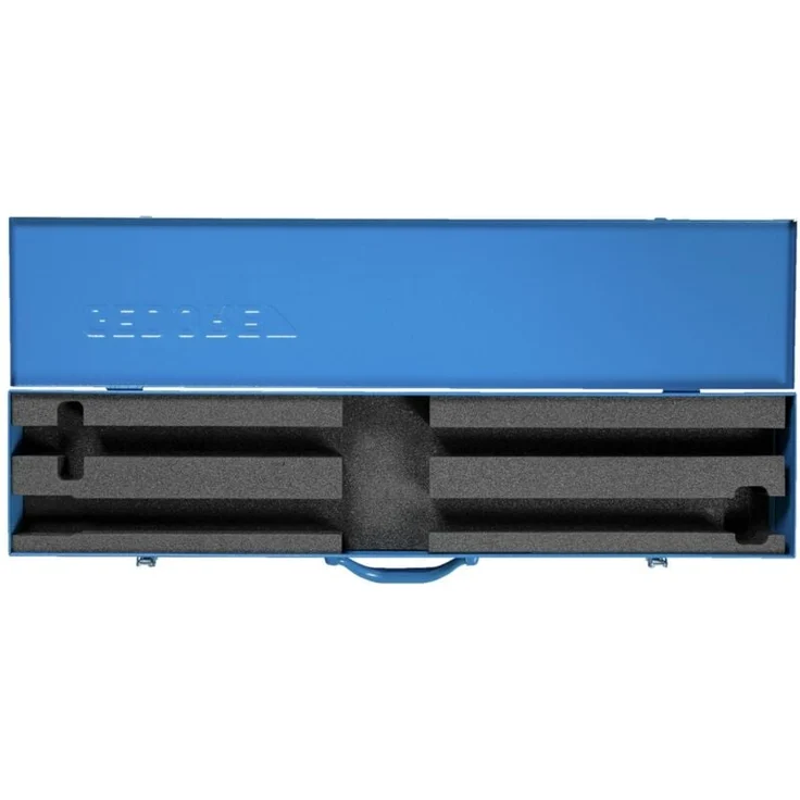 Gedore Blechkasten mit Schaumstoffeinlage d-cd-dxl, stabil mit 2 Schnellverschlüssen für DREMOMETER